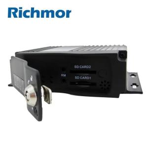 Cheap AHD HDD Mobile DVR For Car 4CH With GPS WIFI G-Sensor RS485 RS232 RJ45 1080p Record 256GB X 2 Storage for sale