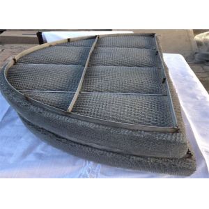 OEM Round Mesh Pad Mist Eliminator For Wet Scrubber 900mm