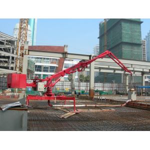 Flexible 12m Manual Concrete Placing Boom Compact Structure