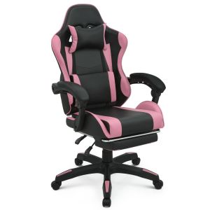 Modern Design Adjustable Lumbar Support Ergonomic Computer Racing Chair with