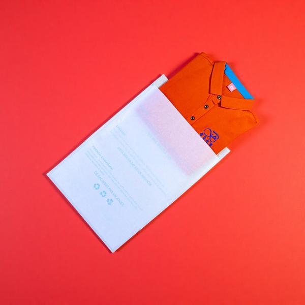 High Texture Semi Transparent Waxed Paper Bag 100% Biodegradable For Eco