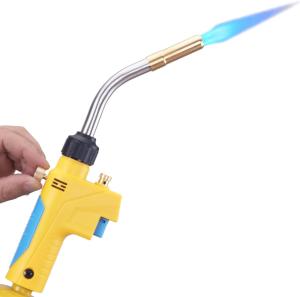 Cheap Copper Pipes Propane Torch for HVAC Soldering and Brazing Trigger Start Mapp Gas Torch for sale