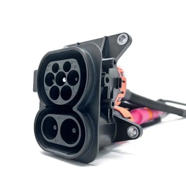 Quality OEM Ccs Combo 2 Female Connector Ccs2 Inlet 200A/250A/300A/400A Ev Charging Socket wholesale