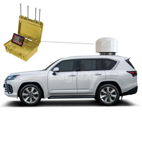 Border Patrol Guard Vehicle Drone Jammer Two In One Detection And Attack For