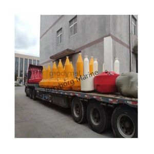 LLDPE Material Floating Buoy with Solar Light & Anti-Fouling Coating for Sea