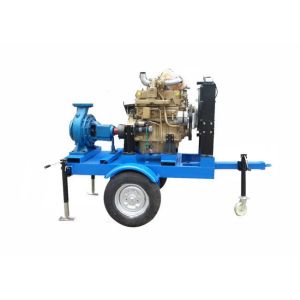 220m³ Flow Agricultural Diesel Irrigation Pump 36kw Rated Power With Water Cooling System