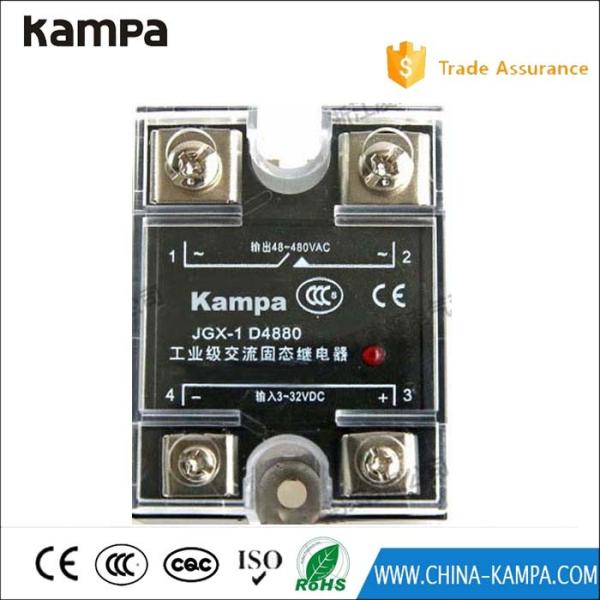Solid State Auto Electrical Relay Kampa Ssr 80da Input 3-32v Dc Output 48-480vac