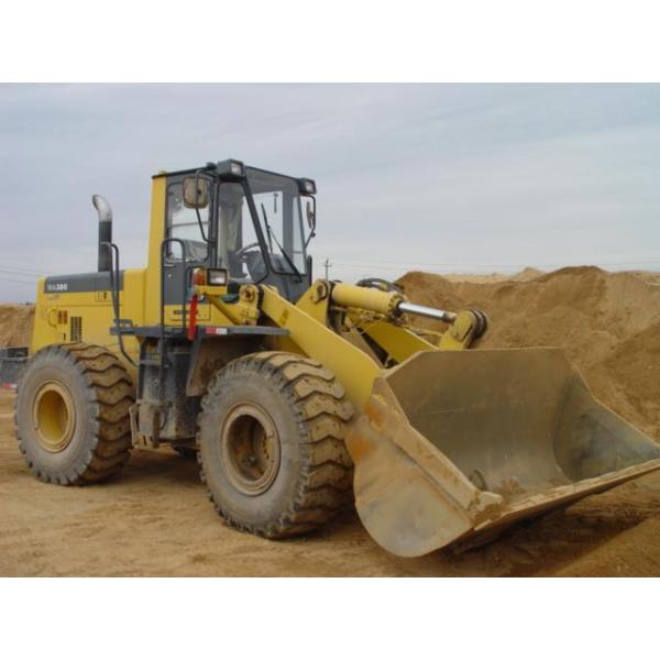 16.5 Ton Second Hand Komatsu Mini Wheel Loader WA380 3.2m3 Bucket Year 2008