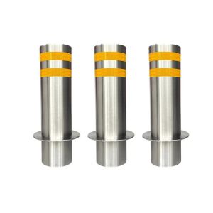 Enhanced Protection Stainless Steel Bollard with Anti-corrosion Traffic Control