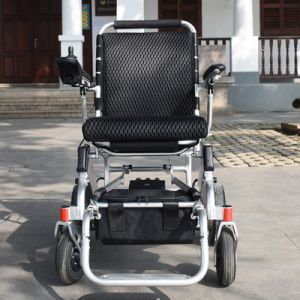 Cheap 6km/H Lithium Battery Foldable Electric Wheelchair For Disabled for sale