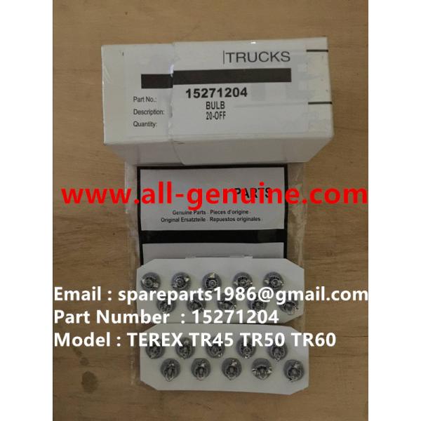 Quality TEREX 15271204 BULB SOCKET NHL DUMP TRUCK MINING QUARRY TR50 TR60 TR70 wholesale