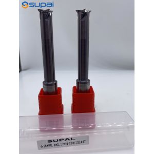 Cutting Edge Angle 45 Custom End Mills Carbide