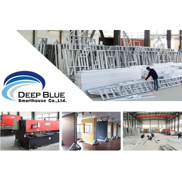 Australian American Standard Steel Structure Prefab Villa Living With A Cheerful Deck