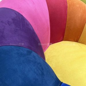 Compression Type Lazy Single Sofa Small Apartment Modern Pumpkin Sofa OEM Design