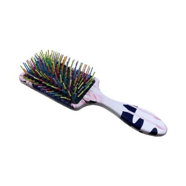 Custom Coated Blank Plastic Sublimation Hair Massage Comb For Lady Sublimation Hair Brush