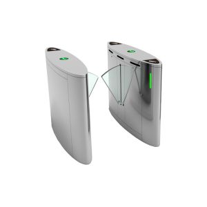 Contactless Solution Pedestrian Flap Barrier BLDC Motor 270mm Length