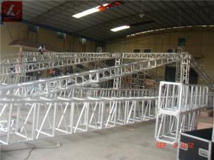 Cheap Outdoor Events Stage Roof Truss Material 6082 12 - 30m Max Span for Hanging Lamps for sale