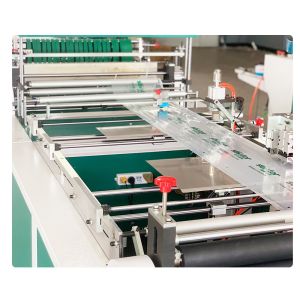 Automatic Zipper Bag Making Machine 12kw Pe Frosted Film Packaging