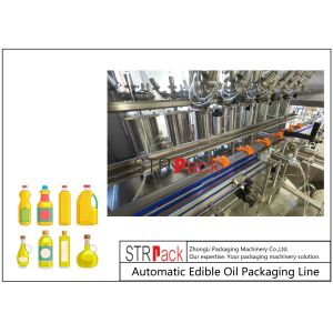 0.5L Edible Oil Filling Machine Full Automatic 2200B / H