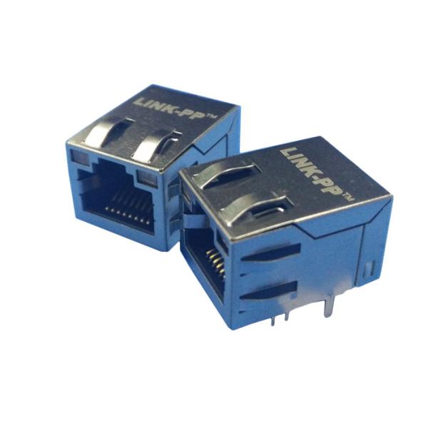 1840711-8 | Modular Jack Gigabit , Shielded With Led LPJG16540AENL