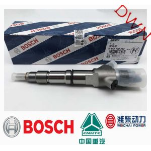 BOSCH Common Rail system diesel fuel injector 0445120357 = VG1034080002 for HOWO
