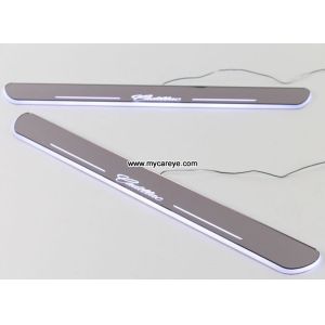 Sell auto accessory LED light car door sill scuff plate for SRX