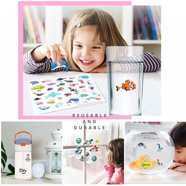 Durable Educational Learning Products Children Removable Sticker Book