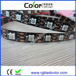 Cheap 60led per meter black and white pcb apa104 led strip for sale