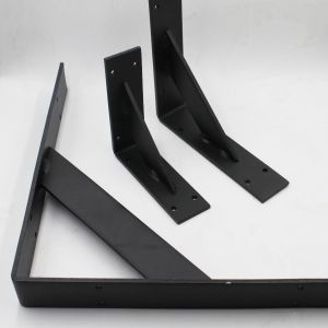 ISO9001 Rohs CE Heavy Duty Weld L Shaped Shelf Brackets for Supporting Fixed and