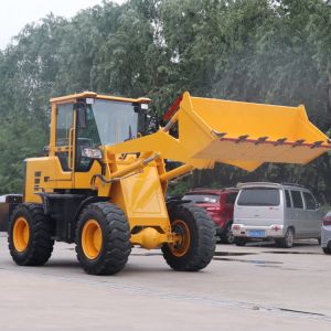 Mini Articulated Wheel Loader Machine 78KW With 490 Four Cylinder Engine