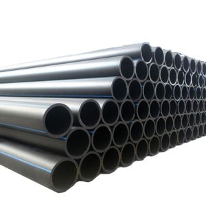 Customized High Density HDPE Water Pipe PE100 For Rural Sewage