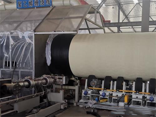 Turnkey Project Polyurethane Spraying Foam Preinsulated Steel Pipe Making