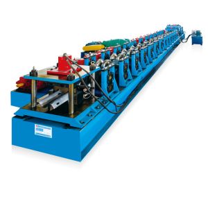 Two Waves Or Three Waves Guardrail Roll Forming Machine With PLC Control For