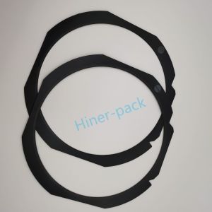 HWS Silicon Wafer Frame Dicing Ring Black PPS Material For Wafer Shipper