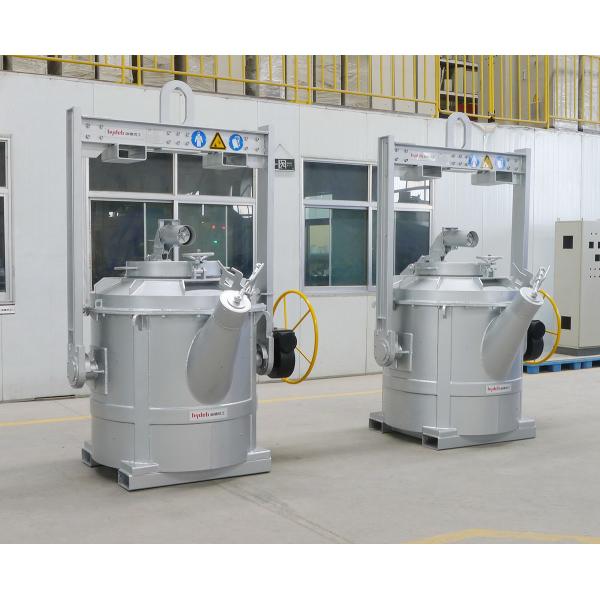 Tilting Device Molten Aluminum Transfer Ladles Castable From Allied Minerals