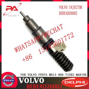 China injector common rail injector 3801371 BEBE4D26002 For V-O-L-V PENTA MD13 880 MARINE diesel fuel injector on sale