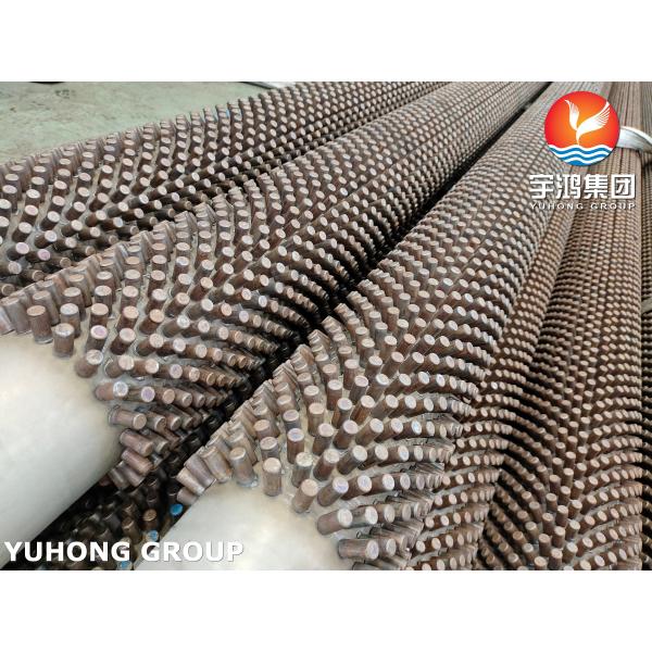 Quality ASTM A213 T9 Studded Fin Tube for Boiler Heat Exchanger wholesale