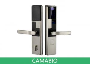 Cheap CAMA-C010 Luxury Biometric Electronic Keypad Door Lock For Home Entrance Access Control for sale