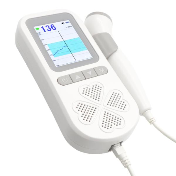 ABS 210bpm 3MHz Fetal Doppler For Pregenent Lady