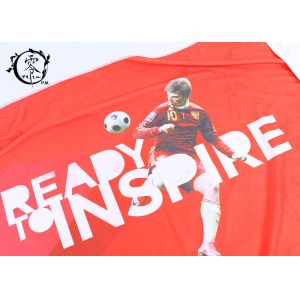 Oversized 34" x 64" Super Soft Microfiber Sports Towels With Custom Soccer Team