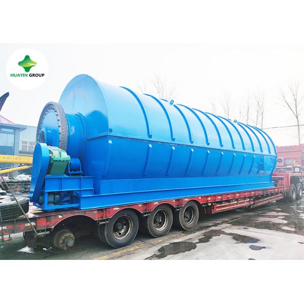 Quality Batch Type Pyrolysis Reactor Machine Convert Plastic To Fuel Oil Machine wholesale