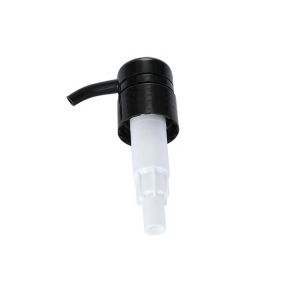4CC 1 Gallon Shampoo Pump 0.14ml/T Black Screw Lock Plastic Soap Dispenser Pump