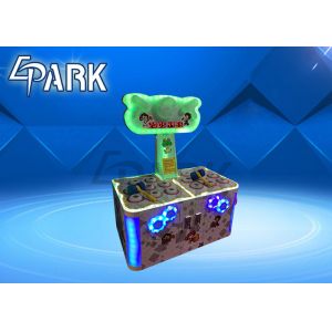 Interesting Kids Redemption Machine , Luxury 2 Players Hitting Frog