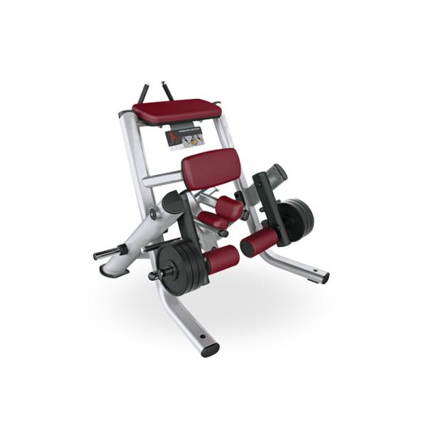Quality Durable Plate Loaded Leg Extension Machine , Home Leg Press Machine Curved Design wholesale