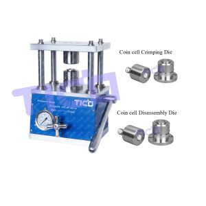 CR20xx Series Coin Cell Lab Equipment Manual Hydraulic Crimping Machine