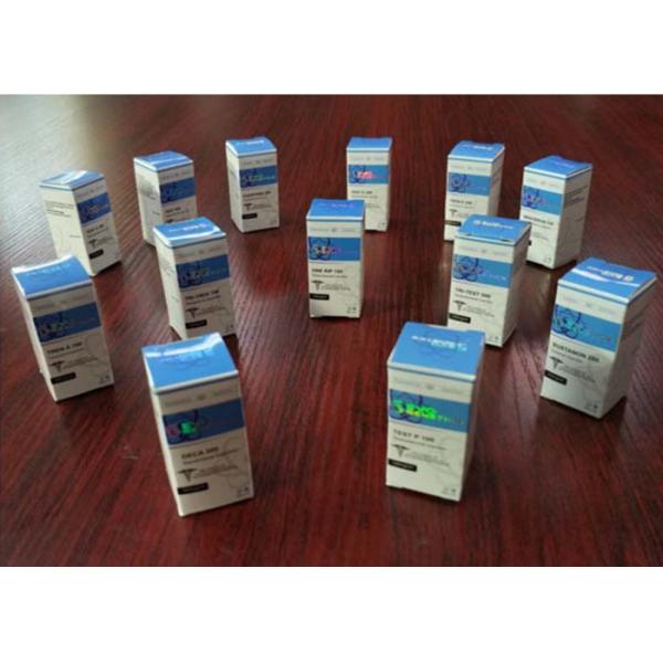 Glossy Finish 10ml Vial Boxes / Medicine Packaging Box For Nand Decanoate
