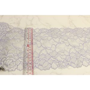 Stretch Lace Trim By The Yard Multiusage 2 tones color Flora Patterned