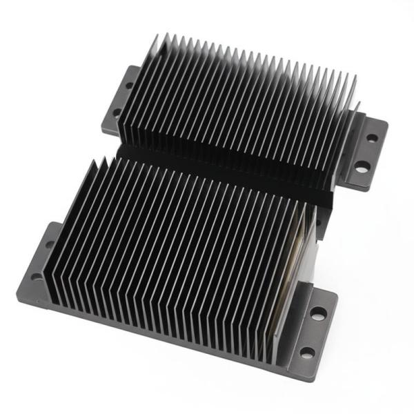 Quality Black Anodized Aluminum Skived Fin Heat Sink for Electronics wholesale