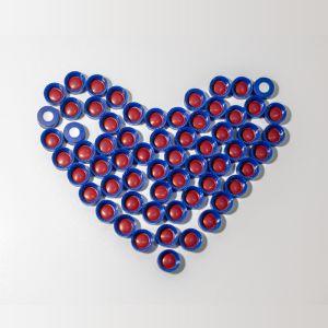 Cheap Preassembled Thread Rubber Septum 8mm Vial Screw Cap for sale