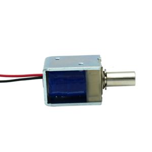 Push Pull Open Frame Solenoid 12v 24v Bistable Solenoid for Locker Latching